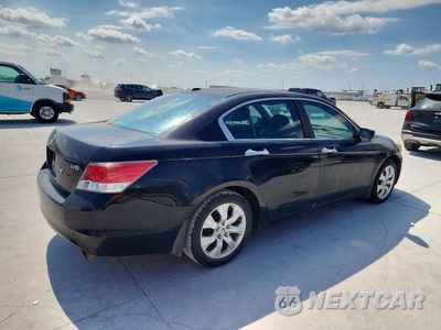 Trzecie zdjęcie samochodu z tyłu: 2010 HONDA ACCORD EXL VIN:1HGCP3F84AA012883 - miniatura