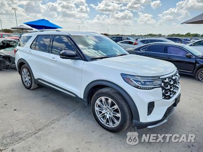 Czwarte zdjęcie samochodu z boku: 2025 FORD EXPLORER PLATINUM VIN:1FMUK7HH9SGC85351 - miniatura