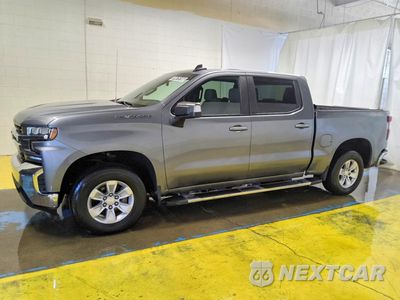 2021 CHEVROLET SILVERADO K1500 LT 1GCUYDED4MZ404210 - główne zdjęcie licytacji z USA - miniatura