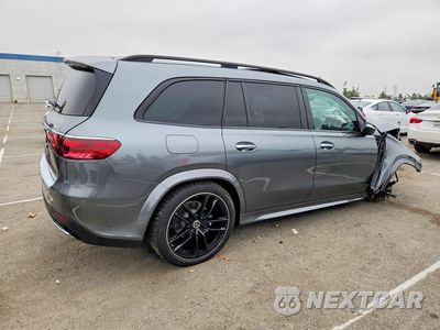 Trzecie zdjęcie samochodu z tyłu: 2025 MERCEDES-BENZ GLS 450 4MATIC VIN:4JGFF5KE2SB423860 - miniatura