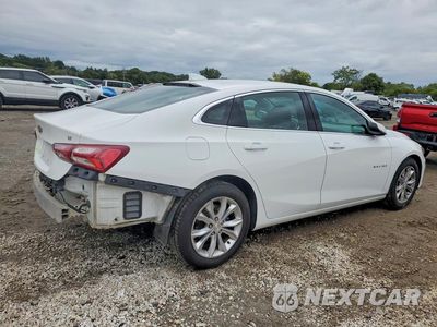 Trzecie zdjęcie samochodu z tyłu: 2020 CHEVROLET MALIBU LT VIN:1G1ZD5STXLF034523 - miniatura