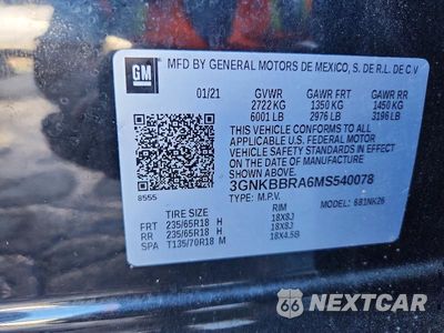 Zdjęcie 13 z 13 samochodu: 2021 CHEVROLET BLAZER 1LT VIN:3GNKBBRA6MS540078 - miniatura