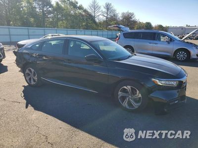 Czwarte zdjęcie samochodu z boku: 2018 HONDA ACCORD EX VIN:1HGCV1F47JA129896 - miniatura