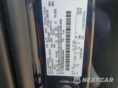 Zdjęcie 12 z 12 samochodu: 2022 FORD F150 SUPERCREW VIN:1FTFW1E85NKE23097 - miniatura