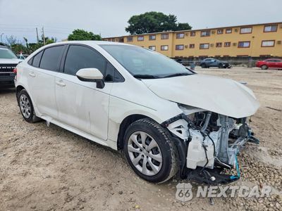 Czwarte zdjęcie samochodu z boku: 2022 TOYOTA COROLLA LE VIN:JTDEPMAE0N3007314 - miniatura