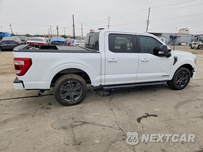 Trzecie zdjęcie samochodu z tyłu: 2023 FORD F150 SUPERCREW VIN:1FTFW1ED9PFB94111 - miniatura
