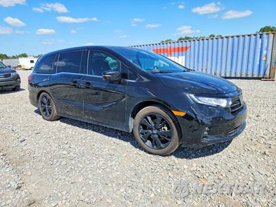 Czwarte zdjęcie samochodu z boku: 2023 HONDA ODYSSEY SPORT-L VIN:5FNRL6H73PB042774 - miniatura