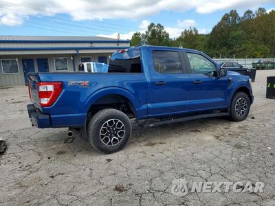 Trzecie zdjęcie samochodu z tyłu: 2022 FORD F150 SUPERCREW VIN:1FTFW1E53NFC28341 - miniatura