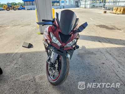 Drugie zdjęcie samochodu z przodu: 2022 KAWASAKI ZX636 K VIN:JKBZXJH15NA012674 - miniatura