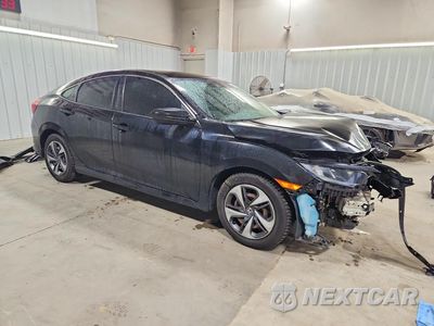 Czwarte zdjęcie samochodu z boku: 2020 HONDA CIVIC LX VIN:2HGFC2F66LH598251 - miniatura