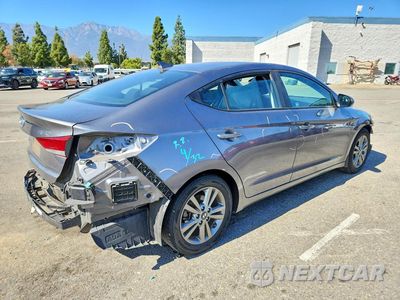 Trzecie zdjęcie samochodu z tyłu: 2018 HYUNDAI ELANTRA SEL VIN:5NPD84LF6JH264894 - miniatura