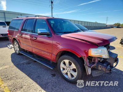 Czwarte zdjęcie samochodu z boku: 2015 FORD EXPEDITION EL PLATINUM VIN:1FMJK1MT0FEF41906 - miniatura