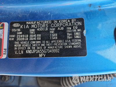 Zdjęcie 12 z 12 samochodu: 2016 KIA SOUL + VIN:KNDJP3A55G7349992 - miniatura