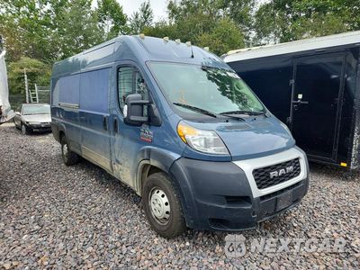 Czwarte zdjęcie samochodu z boku: 2020 RAM PROMASTER 3500 DELIVERY VAN VIN:3C6URVJG6LE144588 - miniatura