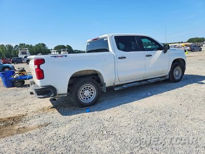 Trzecie zdjęcie samochodu z tyłu: 2022 CHEVROLET SILVERADO LTD K1500 VIN:1GCPYAEK5NZ214704 - miniatura