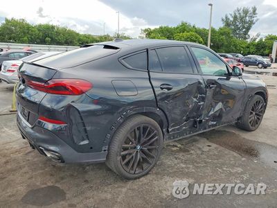 Trzecie zdjęcie samochodu z tyłu: 2025 BMW X6 XDRIVE40I VIN:5UX33EX00S9X31645 - miniatura