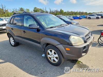 Czwarte zdjęcie samochodu z boku: 2005 HYUNDAI TUCSON GLS VIN:KM8JN12D45U068406 - miniatura