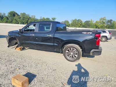 Drugie zdjęcie samochodu z przodu: 2019 CHEVROLET SILVERADO K1500 LT VIN:3GCUYDED4KG189778 - miniatura