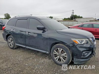 Czwarte zdjęcie samochodu z boku: 2017 NISSAN PATHFINDER SV VIN:5N1DR2MN0HC664894 - miniatura