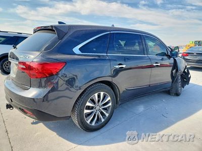 Trzecie zdjęcie samochodu z tyłu: 2015 ACURA MDX TECHNOLOGY VIN:5FRYD3H41FB010352 - miniatura