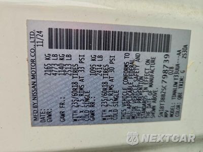 Zdjęcie 12 z 12 samochodu: 2025 NISSAN ROGUE SV VIN:5N1BT3BB2SC798739 - miniatura