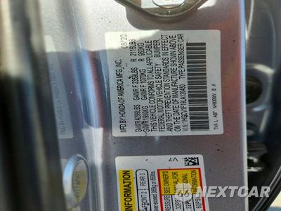Zdjęcie 12 z 12 samochodu: 2020 HONDA ACCORD LX VIN:1HGCV1F19LA120450 - miniatura