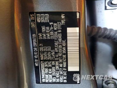 Zdjęcie 12 z 12 samochodu: 2016 VOLVO S60 CROSS COUNTRY T5 VIN:YV4612UM3G2000571 - miniatura