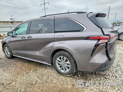 Drugie zdjęcie samochodu z przodu: 2021 TOYOTA SIENNA XLE VIN:5TDJSKFC5MS011820 - miniatura