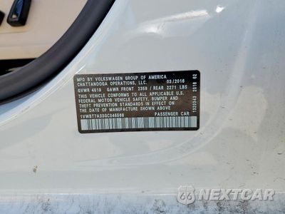 Zdjęcie 12 z 12 samochodu: 2016 VOLKSWAGEN PASSAT SE VIN:1VWBT7A33GC045568 - miniatura