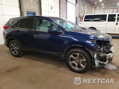 Czwarte zdjęcie samochodu z boku: 2017 HONDA CR-V EXL VIN:5J6RW2H81HL011010 - miniatura