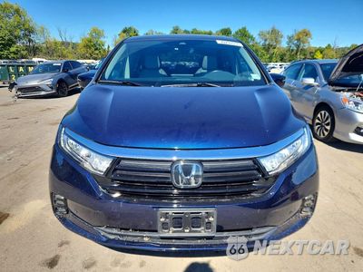 Piąte zdjęcie samochodu w środku: 2022 HONDA ODYSSEY TOURING VIN:5FNRL6H83NB044708 - miniatura