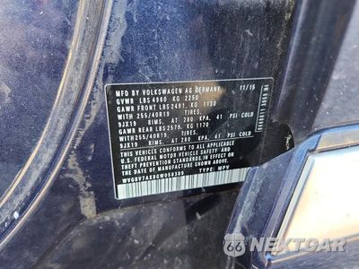 Zdjęcie 13 z 13 samochodu: 2016 VOLKSWAGEN TIGUAN S VIN:WVGBV7AX8GW058309 - miniatura