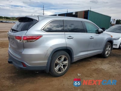 Trzecie zdjęcie samochodu z tyłu: 2014 TOYOTA HIGHLANDER LIMITED VIN:5TDDKRFH9ES059274 - miniatura