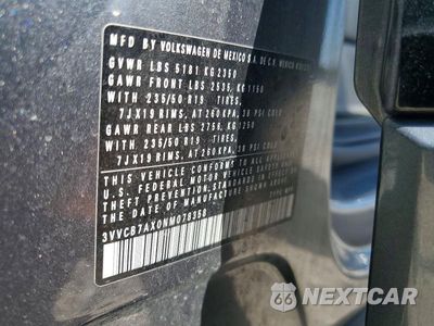 Zdjęcie 13 z 13 samochodu: 2022 VOLKSWAGEN TIGUAN SE R-LINE BLACK VIN:3VVCB7AX0NM078358 - miniatura