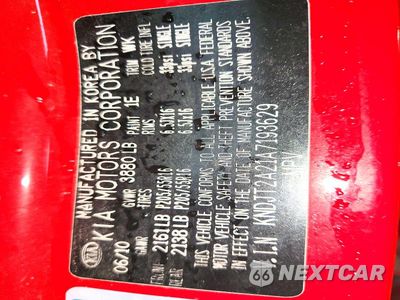 Zdjęcie 13 z 13 samochodu: 2010 KIA SOUL + VIN:KNDJT2A21A7193629 - miniatura