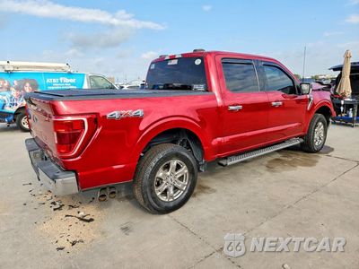 Trzecie zdjęcie samochodu z tyłu: 2021 FORD F150 SUPERCREW VIN:1FTFW1E53MKE51937 - miniatura