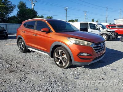 Czwarte zdjęcie samochodu z boku: 2017 HYUNDAI TUCSON LIMITED VIN:KM8J33A2XHU450879 - miniatura