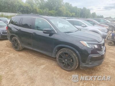 Czwarte zdjęcie samochodu z boku: 2022 HONDA PILOT SE VIN:5FNYF6H22NB070568 - miniatura