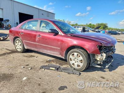 Czwarte zdjęcie samochodu z boku: 2010 HYUNDAI SONATA GLS VIN:5NPET4ACXAH604284 - miniatura