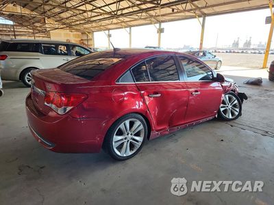Trzecie zdjęcie samochodu z tyłu: 2013 CHEVROLET CRUZE LTZ VIN:1G1PG5SB4D7164038 - miniatura