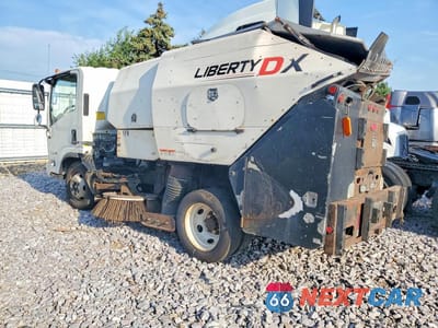 Drugie zdjęcie samochodu z przodu: 2021 ISUZU NPR HD SWEEPER TRUCK VIN:54DC4W1D9MS207255 - miniatura
