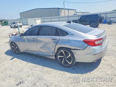 Drugie zdjęcie samochodu z przodu: 2021 HONDA ACCORD SPORT VIN:1HGCV1F30MA084215 - miniatura