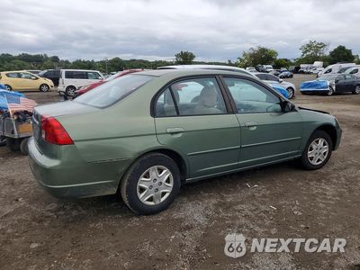 Trzecie zdjęcie samochodu z tyłu: 2003 HONDA CIVIC LX VIN:2HGES16573H572239 - miniatura
