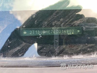 Zdjęcie 12 z 12 samochodu: 2014 TOYOTA COROLLA S PLUS VIN:2T1BURHE7EC014802 - miniatura