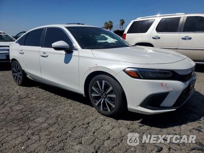 Czwarte zdjęcie samochodu z boku: 2024 HONDA CIVIC EX VIN:2HGFE1F71RH330746 - miniatura