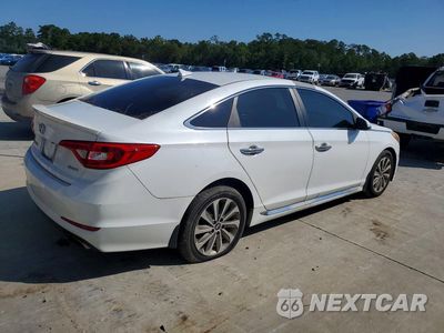 Trzecie zdjęcie samochodu z tyłu: 2017 HYUNDAI SONATA SPORT VIN:5NPE34AF6HH569814 - miniatura