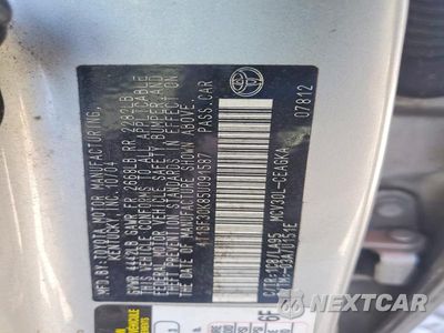 Zdjęcie 12 z 12 samochodu: 2005 TOYOTA CAMRY XLE V6 VIN:4T1BF30K85U091587 - miniatura