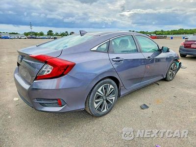 Trzecie zdjęcie samochodu z tyłu: 2016 HONDA CIVIC EX VIN:2HGFC1F36GH655036 - miniatura