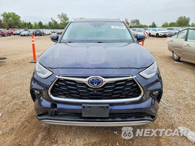 Piąte zdjęcie samochodu w środku: 2020 TOYOTA HIGHLANDER HYBRID PLATINUM VIN:5TDEBRCH8LS011660 - miniatura