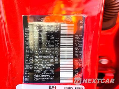Zdjęcie 12 z 12 samochodu: 2025 TOYOTA CAMRY LE VIN:4T1DAACK5SU062485 - miniatura